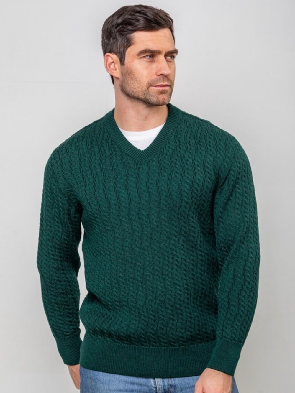 Vintage Bobby Jones 100% Cotton Golf Sweater – Men’s Large – Made in Hong Kong